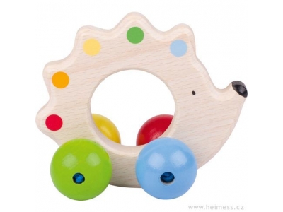 Heimess Ježek - dřevěná hračka pro miminka