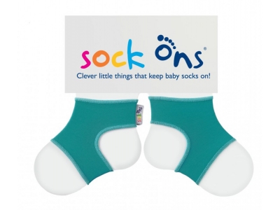 Sock Ons - držáčky na ponožky / tyrkysové