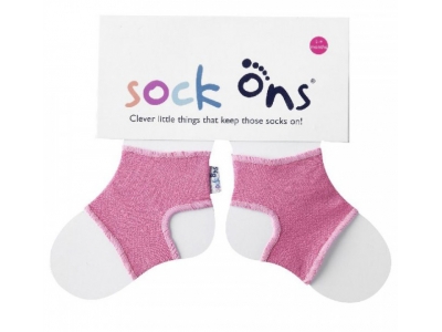 Sock Ons - držáčky na ponožky / fuchsiové