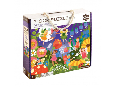 Petitcollage Podlahové puzzle záhradné víly