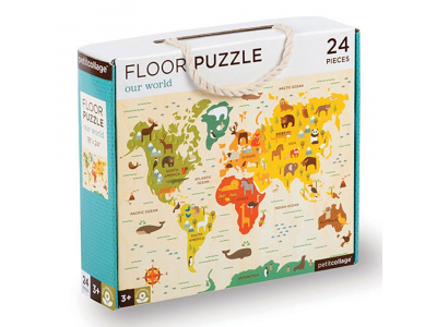 Petitcollage Podlahové puzzle náš svet